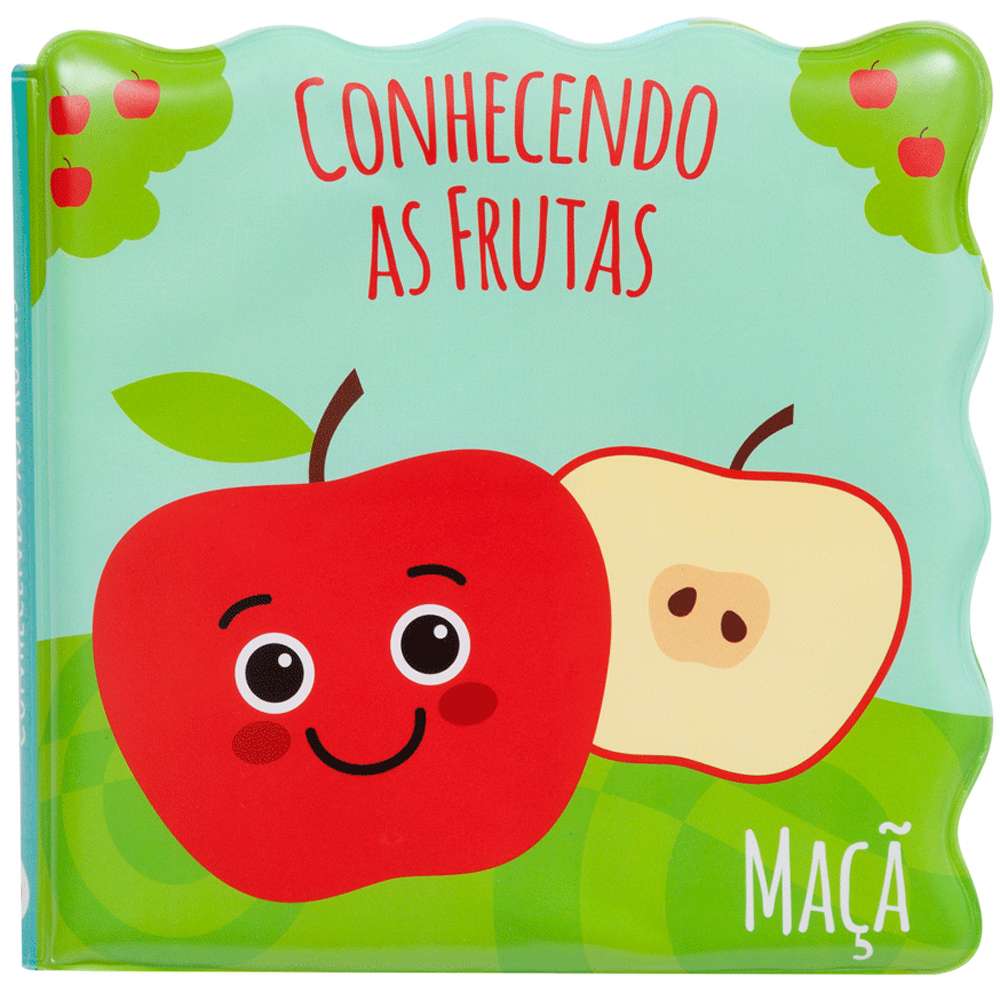 Livro de Banho Bebê Conhecendo as Frutas - Buba