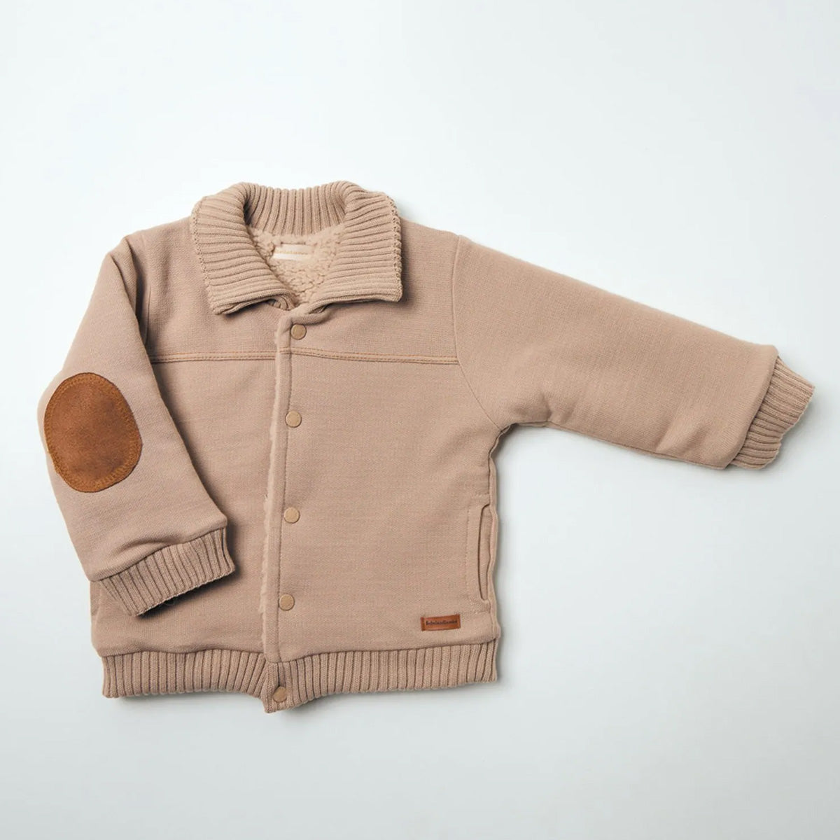 Casaco Infantil Menino Forrado Gola Gaita - Bebelândia