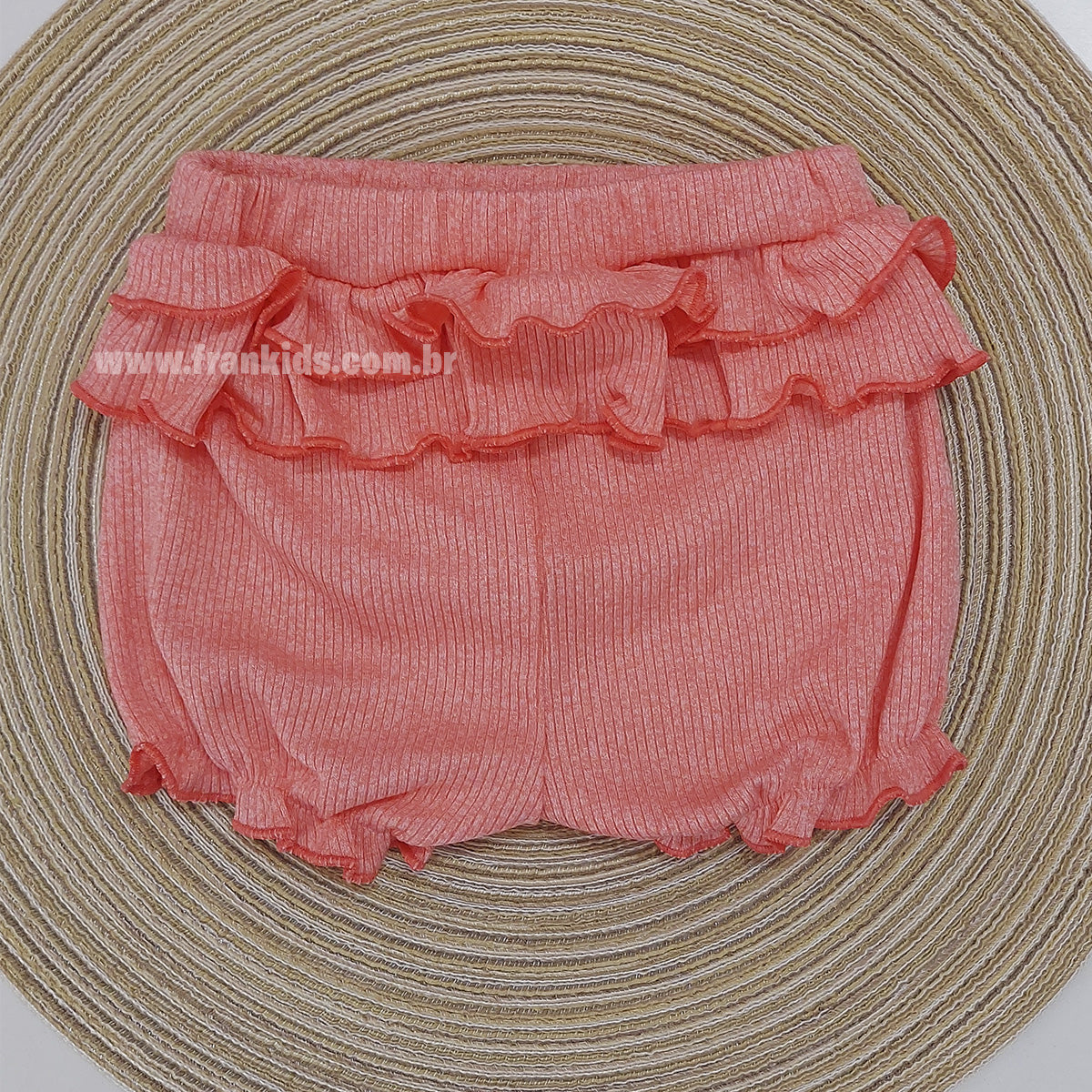 Conjunto Bebê Body e Short Bebê Morangos - Tilly Baby