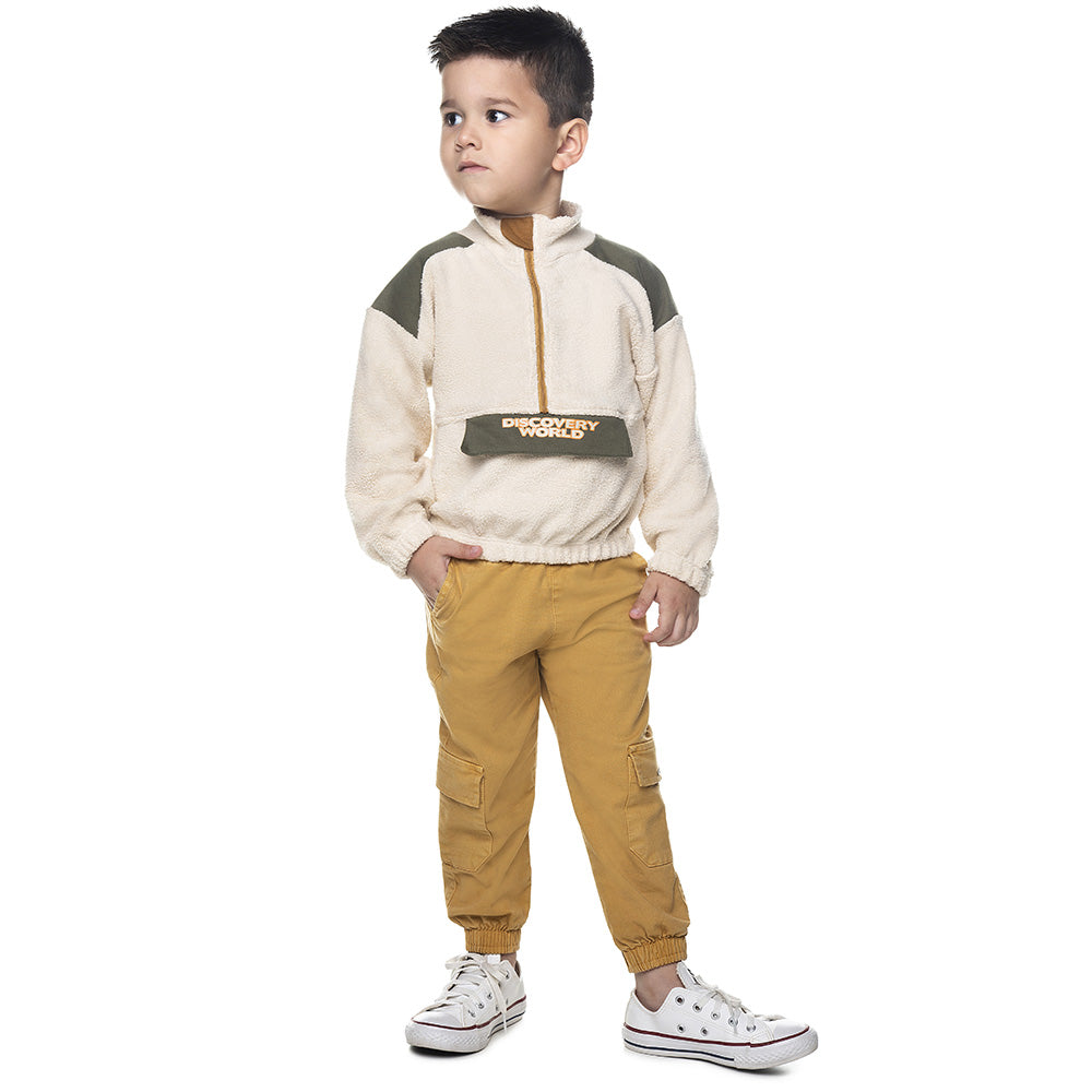 Blusão Infantil Menino Carneirinho Discovery - Have Fun