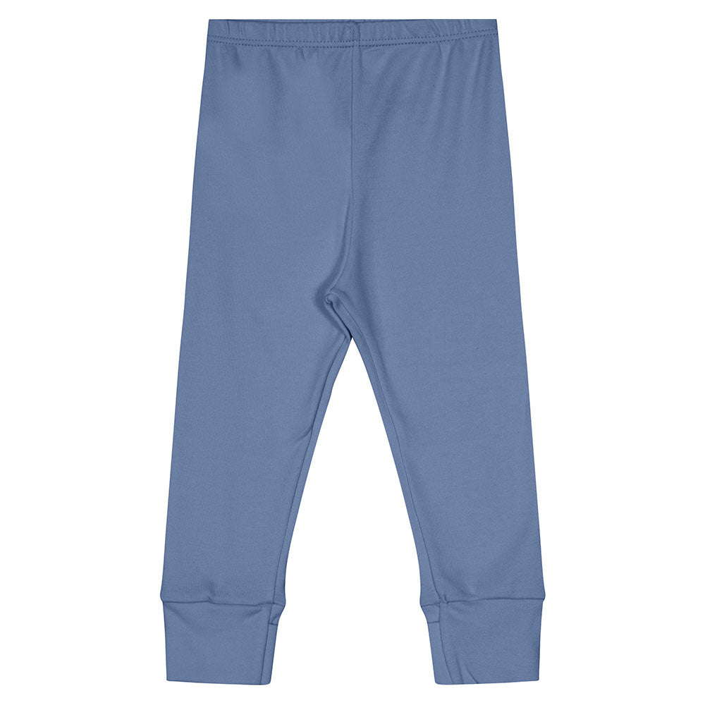 Calça / Mijão Vira Pé Bebê Liso Em Suedine - Kiko Baby