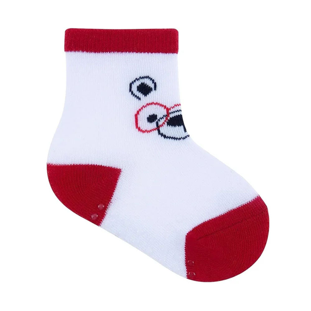 Kit 3 Pares Meia Antiderrapante Menino 16-20 Formas - Pimpolho