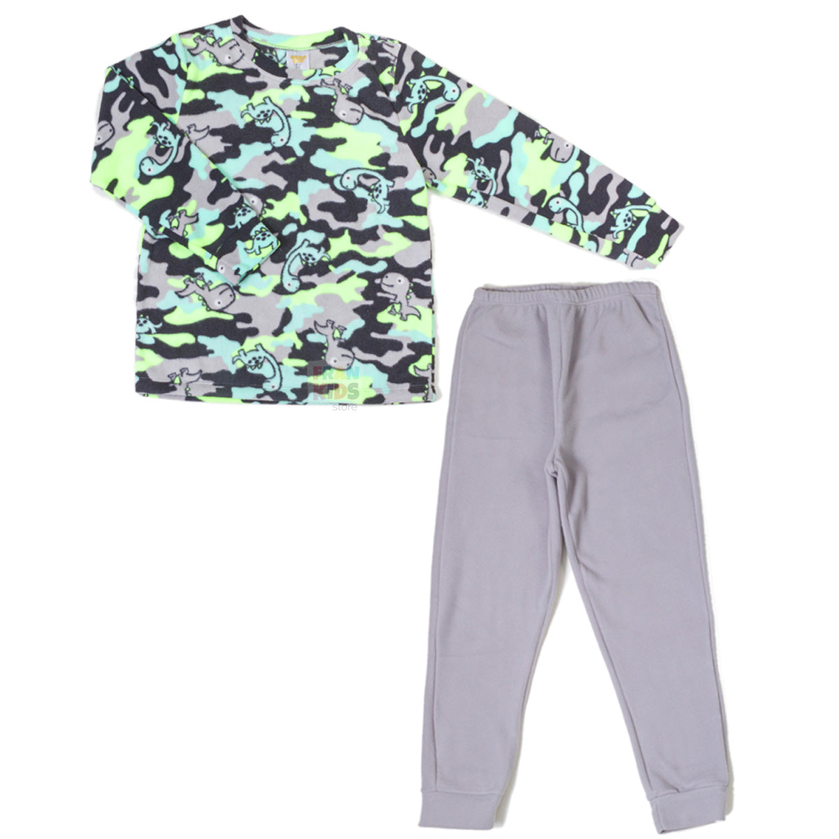 Pijama Infantil Menino em Soft Estampado Dinos - Have Fun