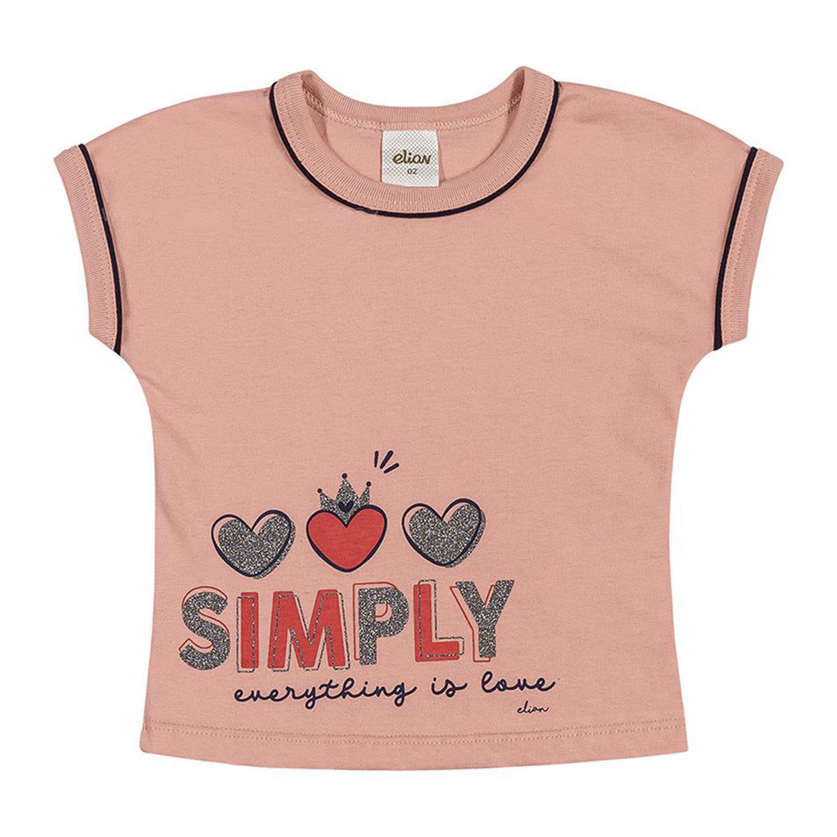Blusa em Meia Malha Penteada Simply Rosa - Elian