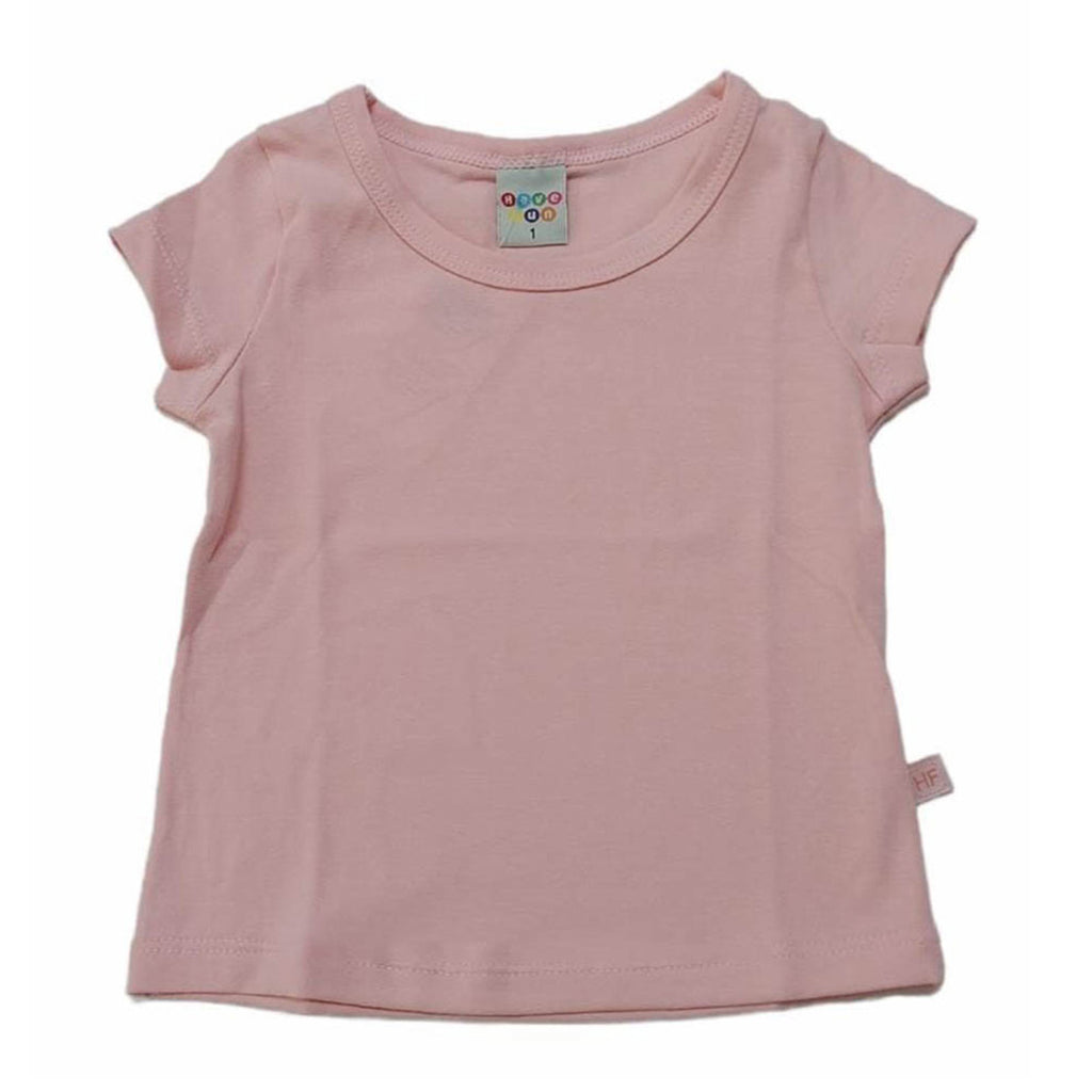 Blusa Manga Curta em Cotton Rosa - Have Fun
