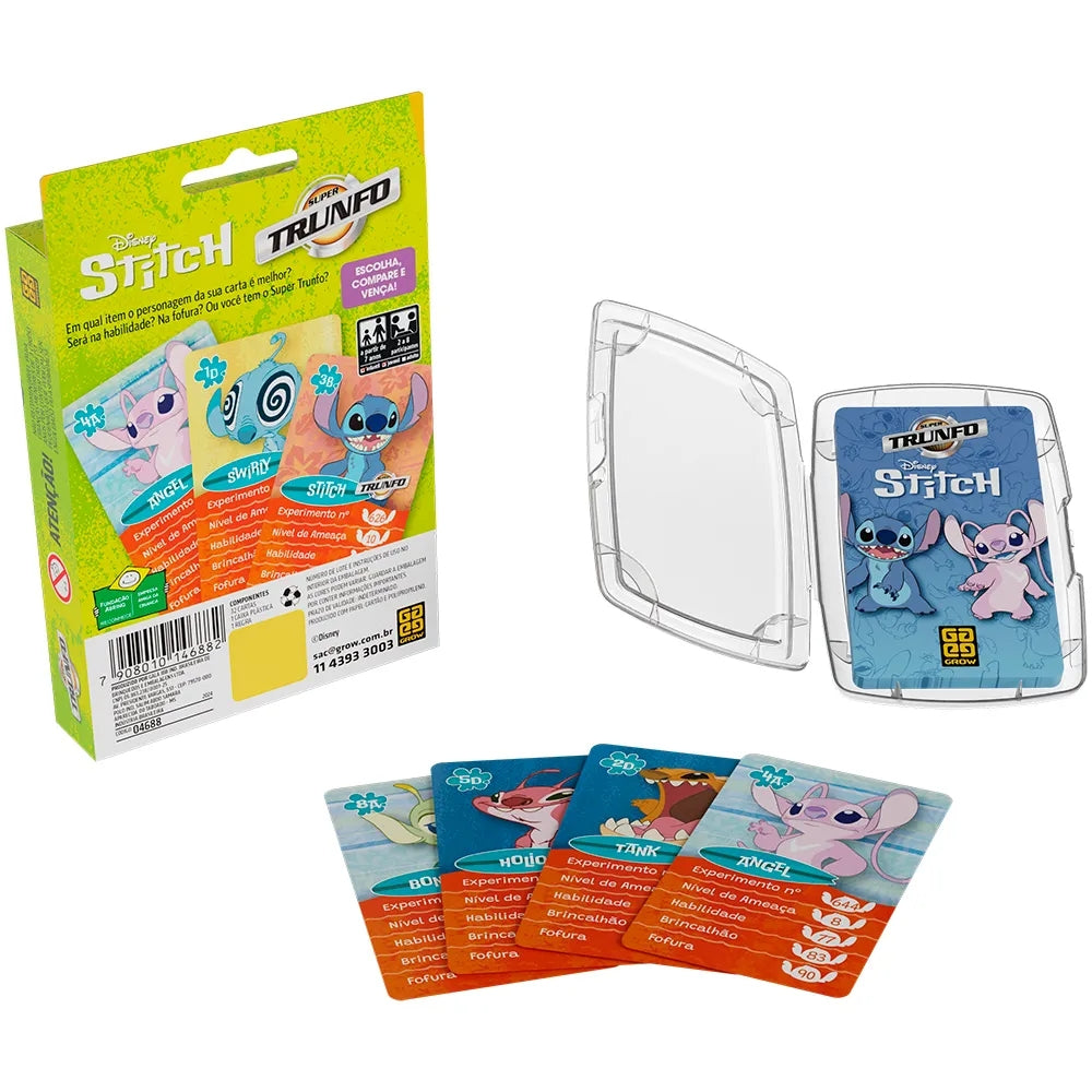 Super Trunfo Stitch 32 Cartas - Grow