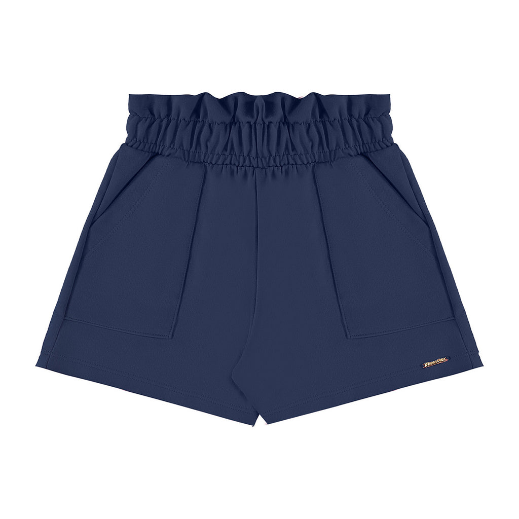 Short Infantil Navy em Molecotton - Have Fun
