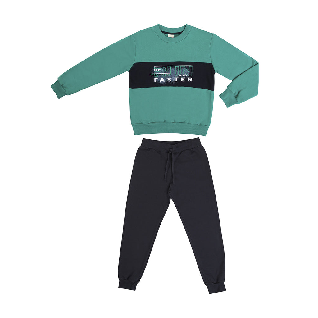 Conjunto Infantil Menino Run Moletom Peluciado - Have Fun