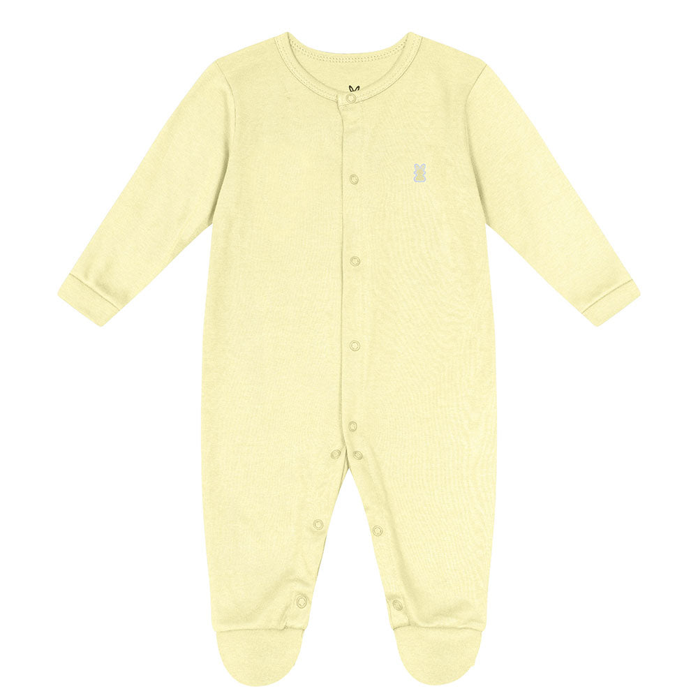 Macacão Prematuro Bebê em Suedine Liso - Kiko Baby
