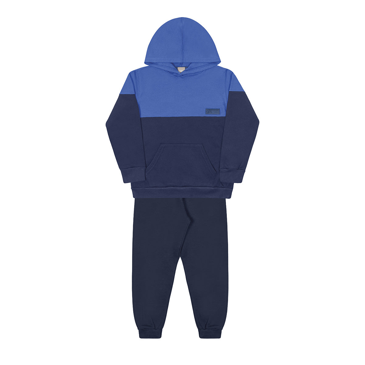 Conjunto Infantil Blusão e Calça Moletom Peluciado - Kiko e Kika