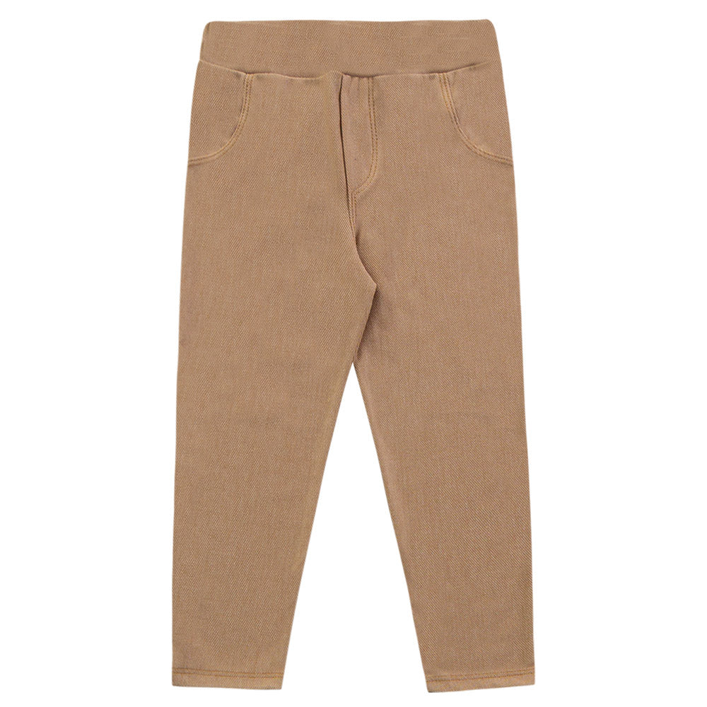 Calça Legging Infantil Molecotton Estilo Jeans - Kiko e Kika