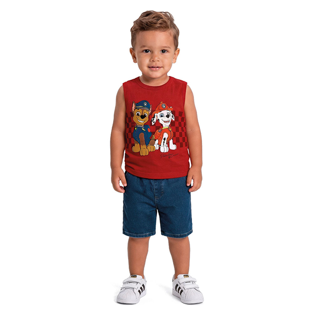 Regata Infantil Menino Patrulha Canina - Malwee Kids