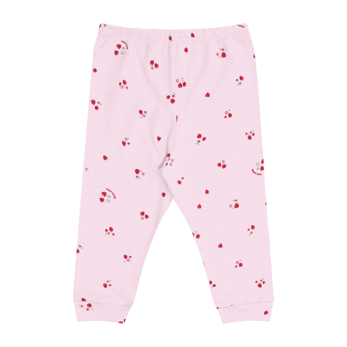 Calça Bebê Menina Suedine Morangos - Kiko Baby