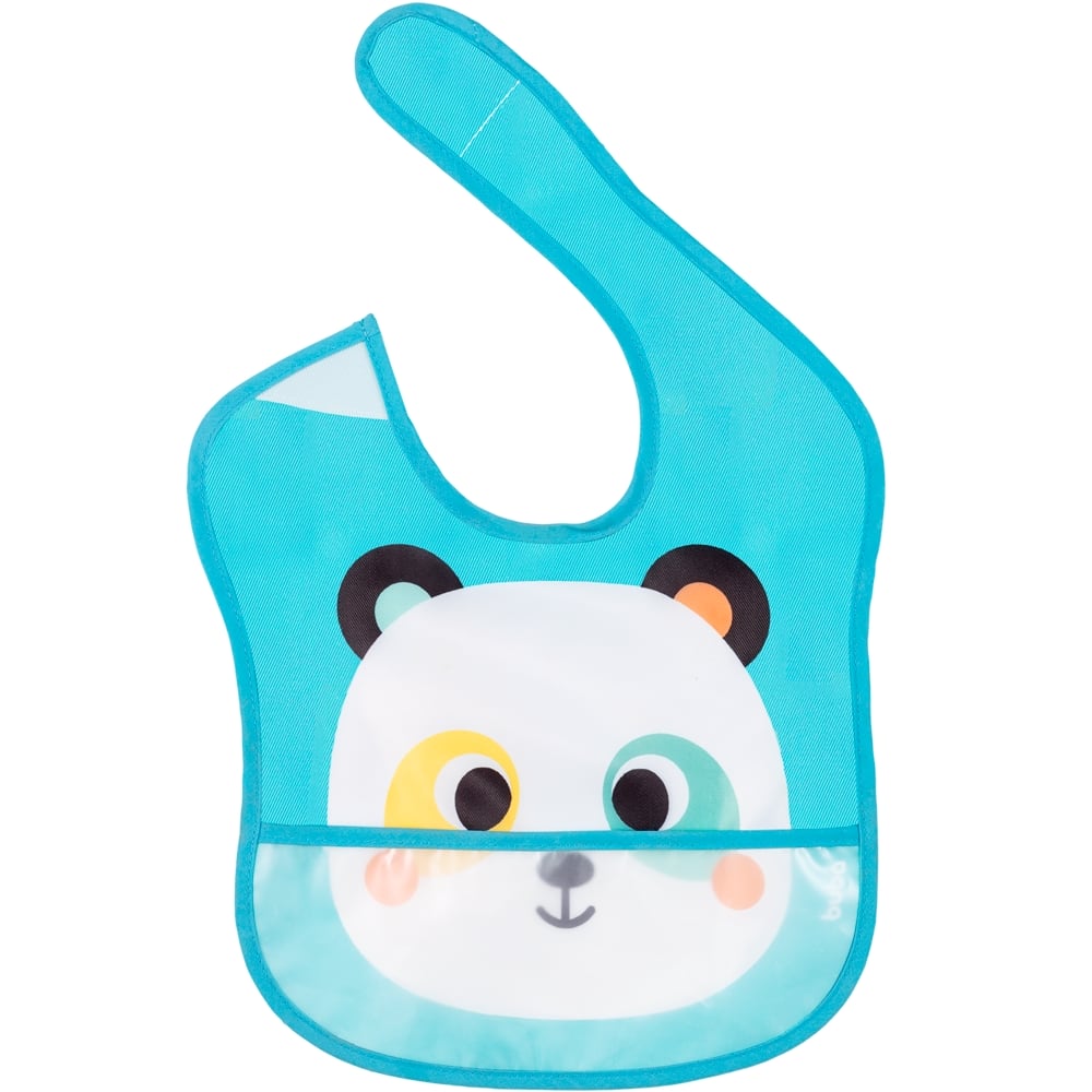 Babador Bebê Impermeável Para Alimentação Buba Zoo Panda - Buba