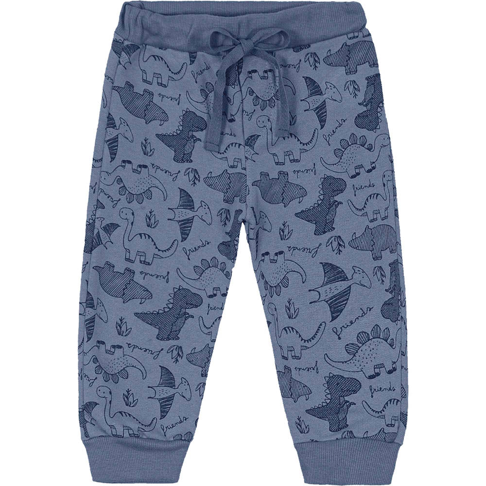 Calça Moletom Peluciado Bebê Dinos - Kiko e Kika