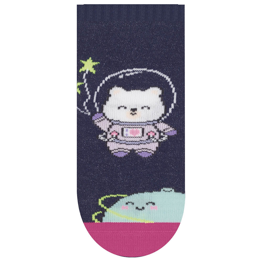 Meia Cano Médio Bebê Menina Estampada - Selene