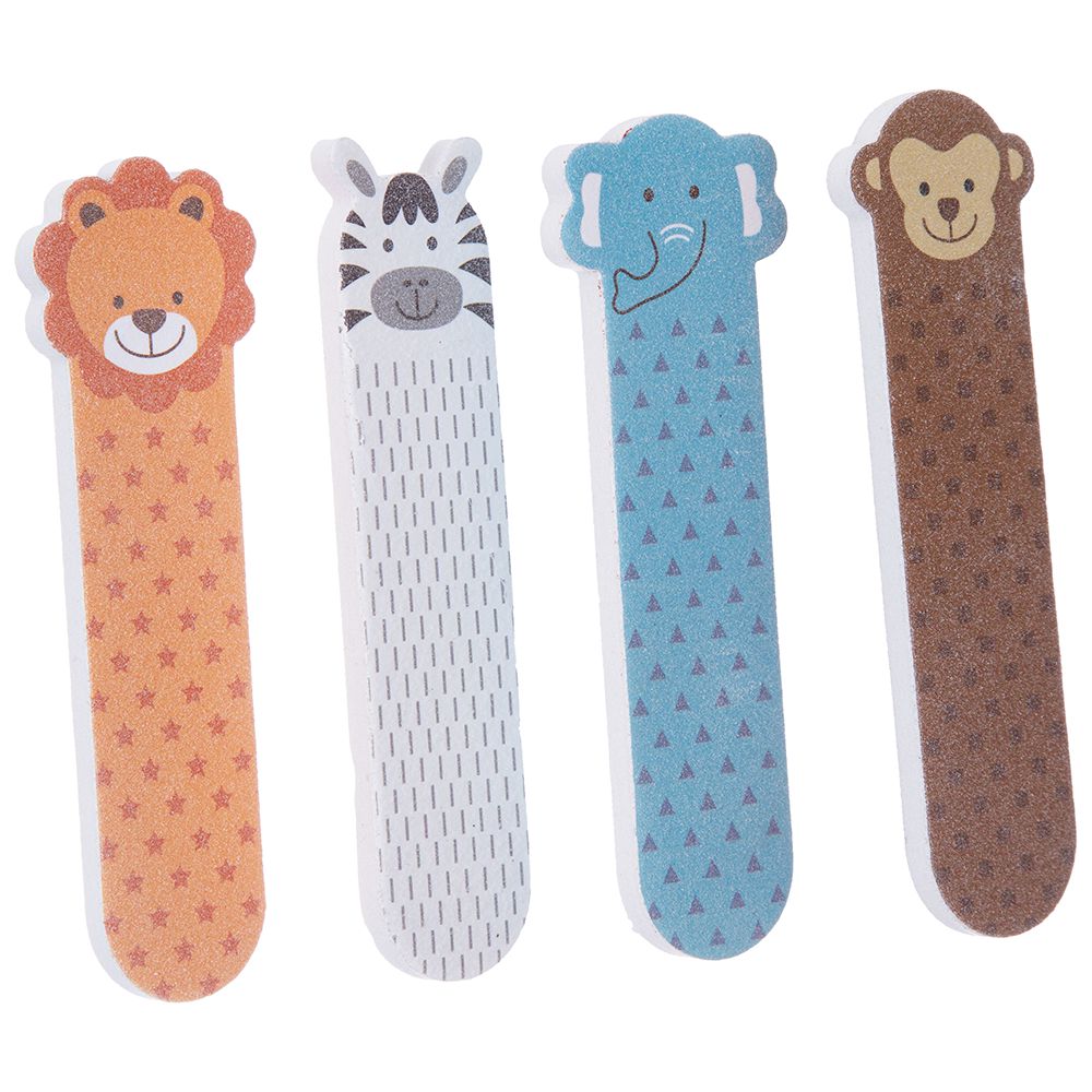 Kit 4 Lixas de Unha (0+ Meses) Selva - Buba