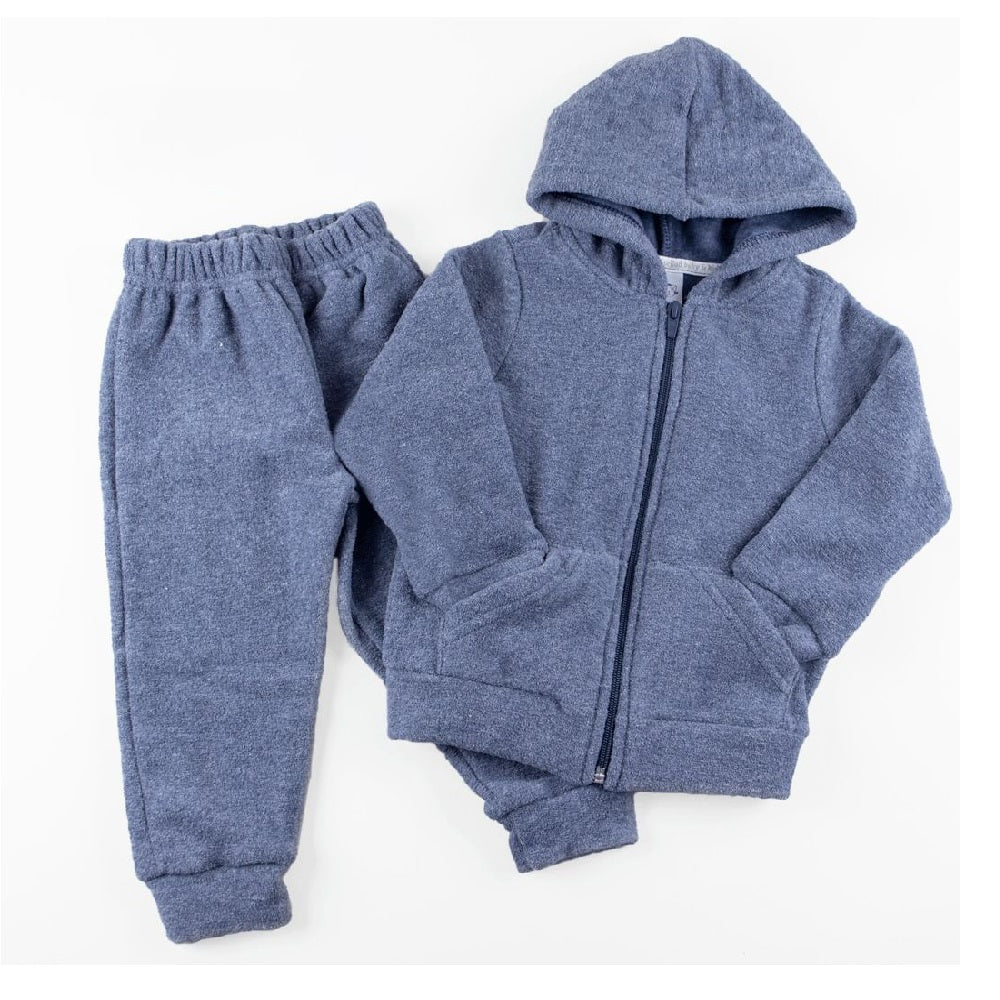 Conjunto Jaqueta e Calça em Soft Glacê Marinho - Rosebud