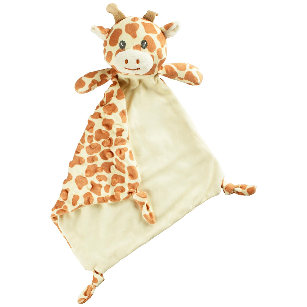 Naninha Bebê Com Textura Girafa Laranja - Pimpolho