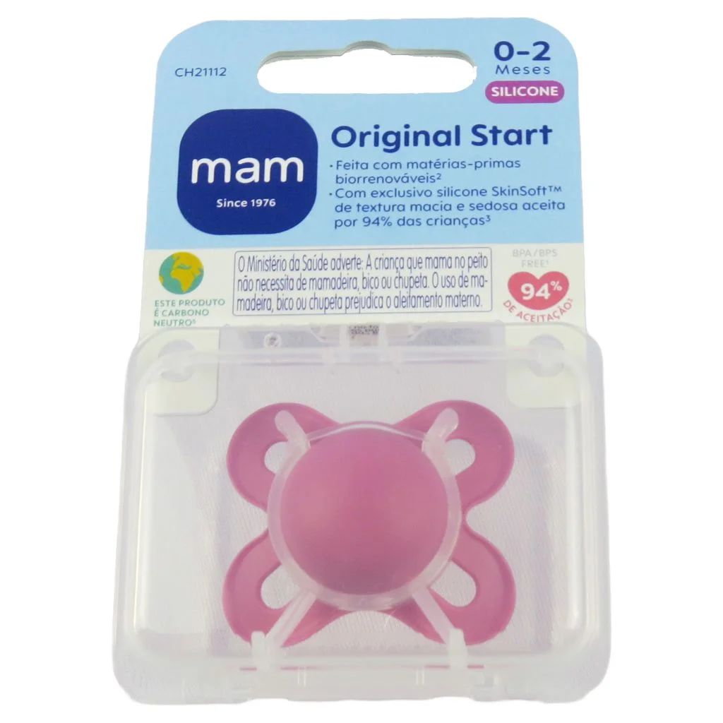 Chupeta Original Start 0 a 2 Meses - MAM