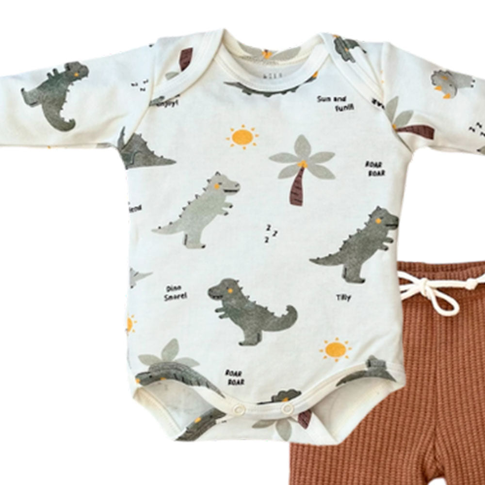 Conjunto Bebê Menino Body e Calça Dinos - Tilly Baby