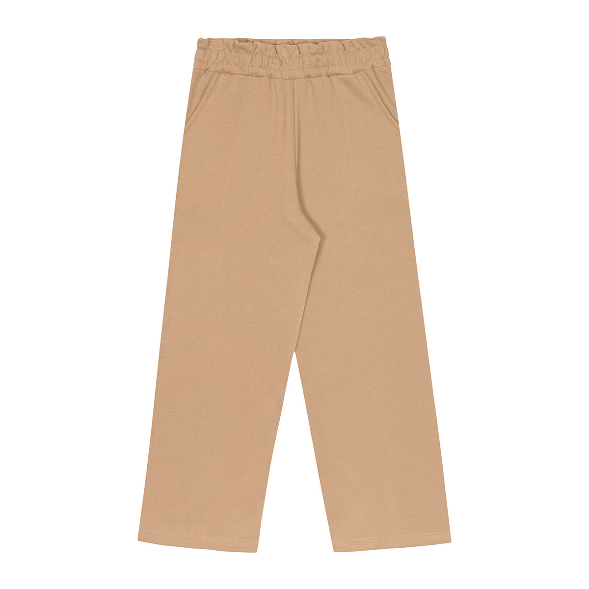 Calça Menina Wide Leg Moletom Peluciado - Kiko e Kika