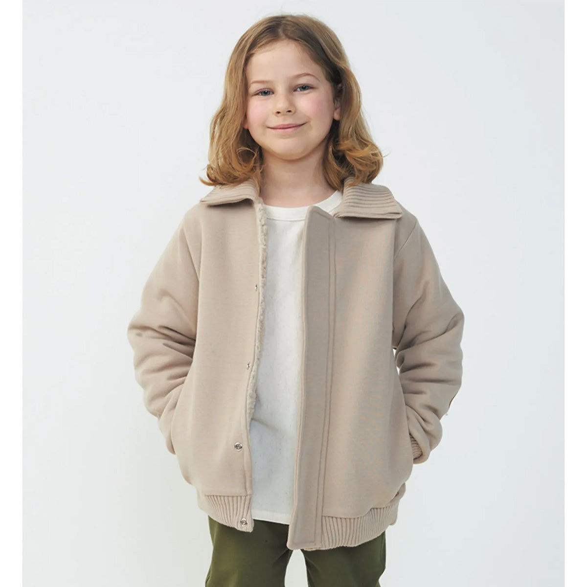 Casaco Infantil Menino Forrado Gola Gaita - Bebelândia