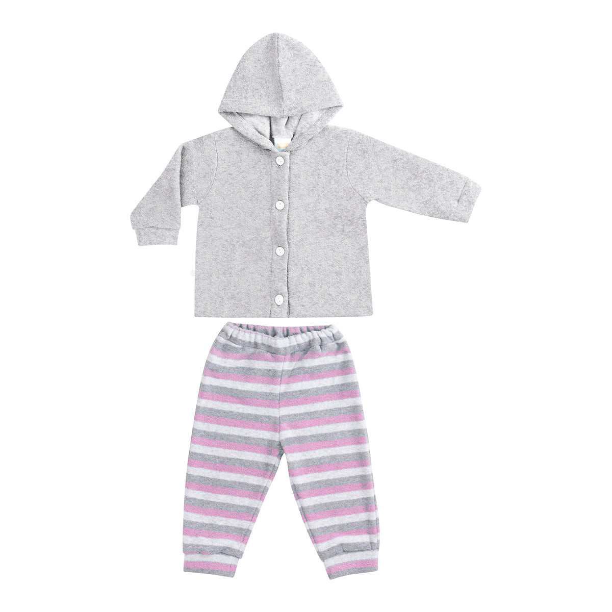 Conjunto Bebê Menina em Plush Buckle - Have Fun