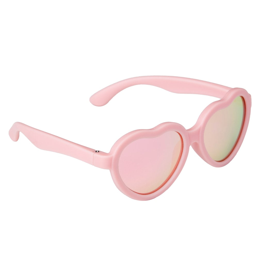 Óculos de Sol Bebê Infantil Coração C/ Proteção Solar UV400 - Buba