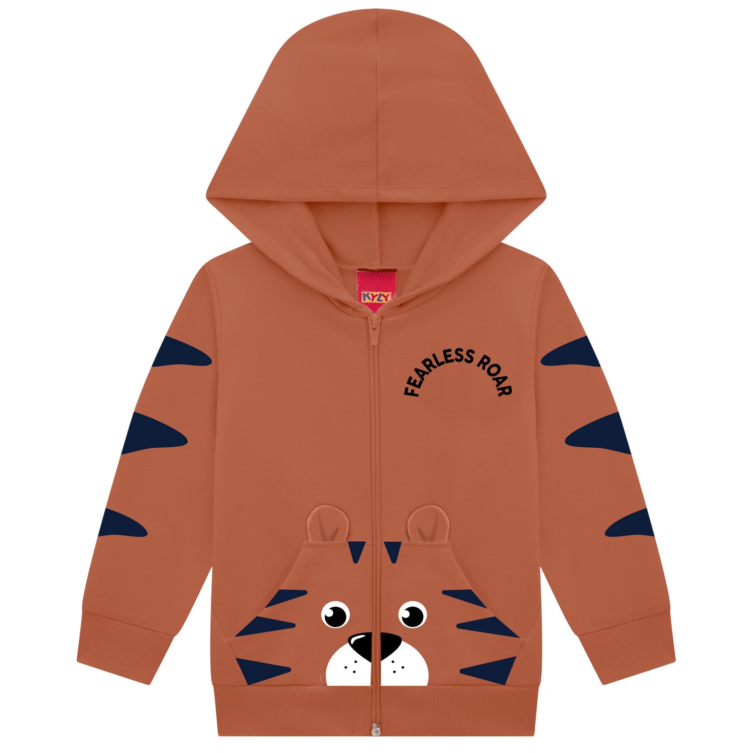 Conjunto Infantil Menino Tigre Moletom Peluciado - Kyly