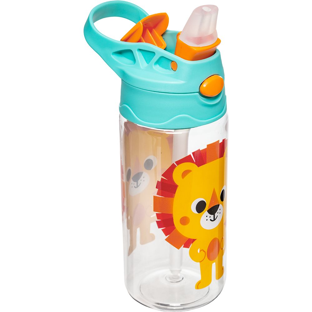Garrafa Infantil 450ml em Tritan Buba Zoo Leão - Buba