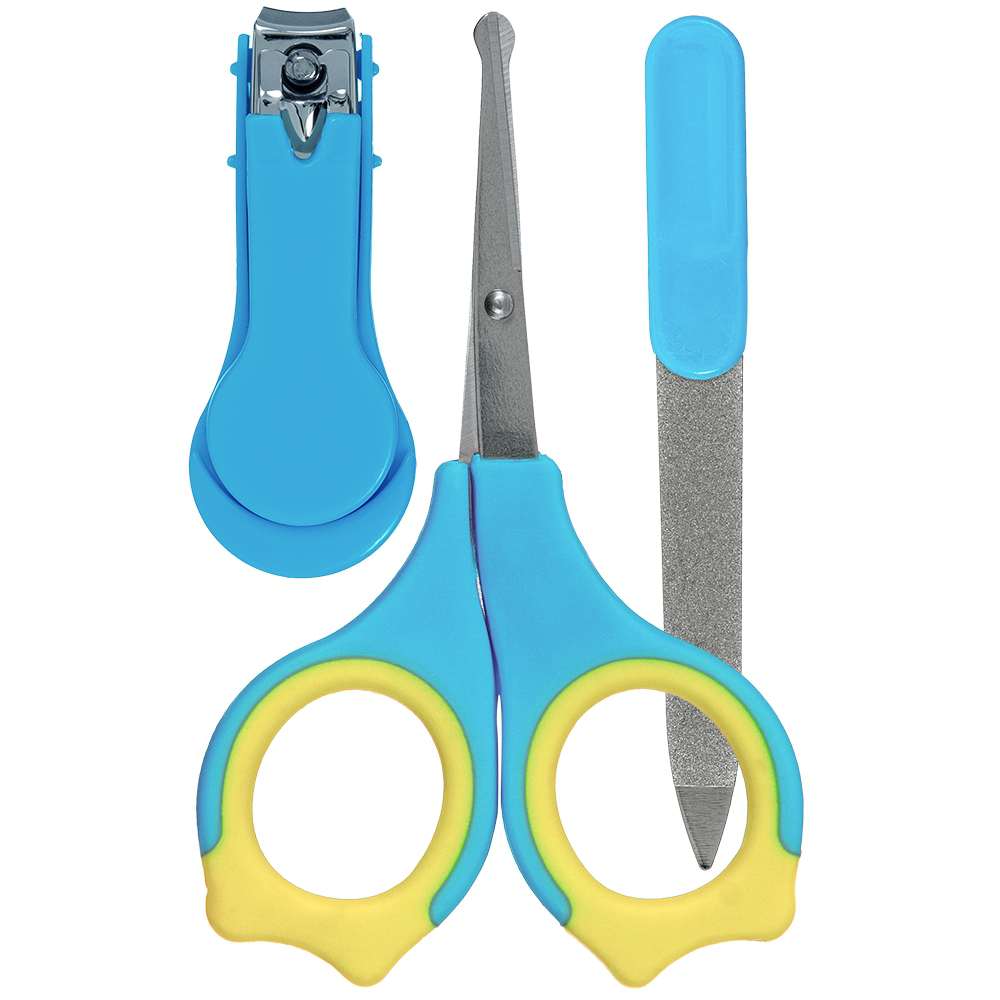 Kit Cortador de Unha Bebê 4 Peças - Buba