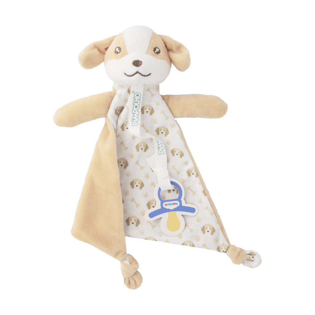 Naninha Bebê Soft Bege Cachorro - Pimpolho