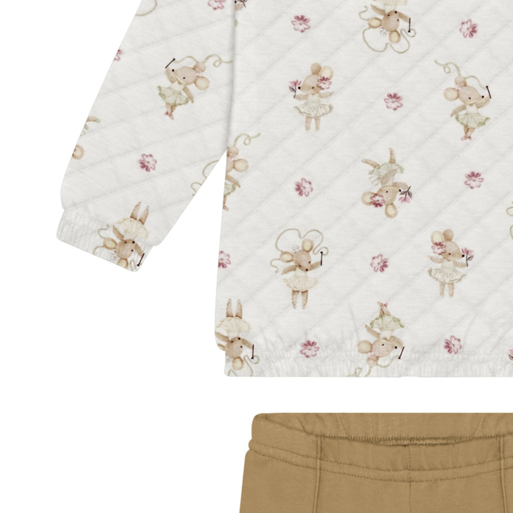 Conjunto Menina Moletom Molecotton Peluciado - Alakazoo