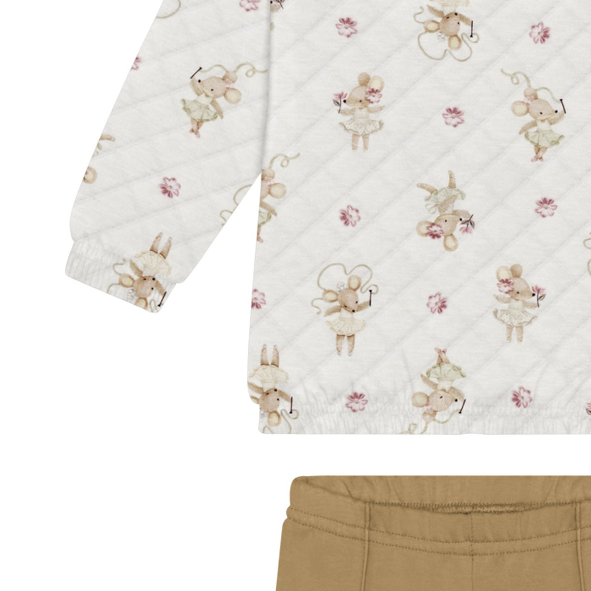 Conjunto Menina Moletom Molecotton Peluciado - Alakazoo