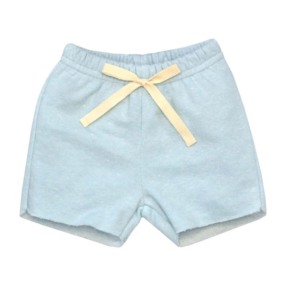 Short Menino Moletinho Tarja Azul - Tilly Baby