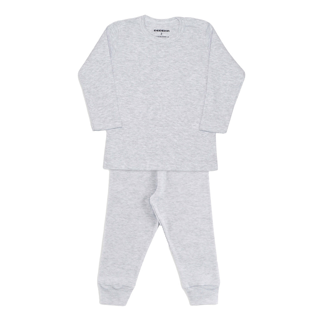 Conjunto Canelado Blusa e Calça Infantil - Dedeka