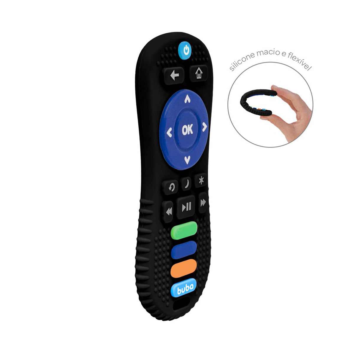 Mordedor Bebê Controle Remoto Silicone - Buba