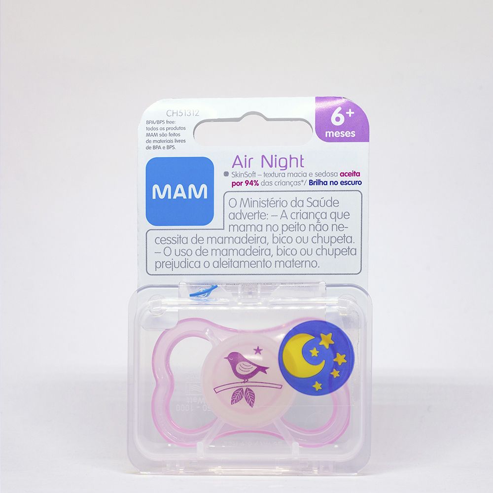 Chupeta Air Night 6+ Meses (Extra ventilada) - MAM