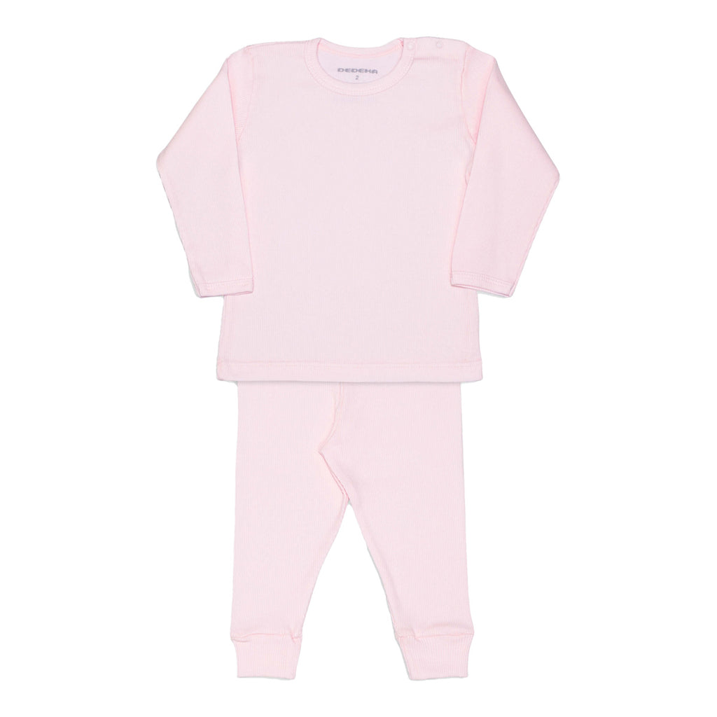Conjunto Canelado Blusa e Calça Infantil - Dedeka