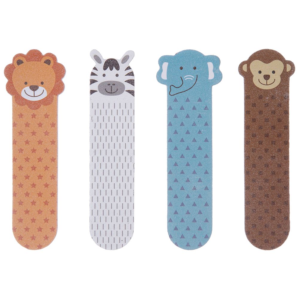 Kit 4 Lixas de Unha (0+ Meses) Selva - Buba