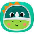 Pratinho Bebê Infantil com Divisória Buba Zoo Dino - Buba
