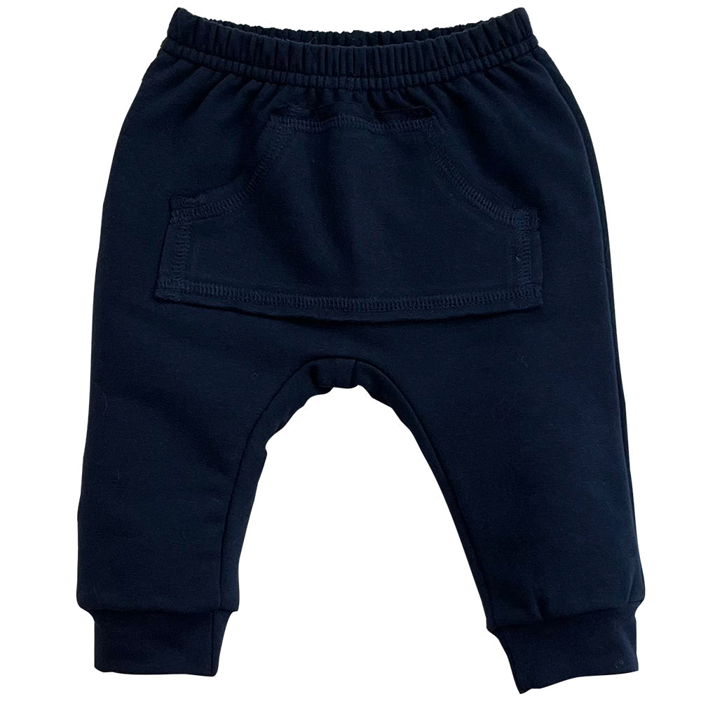 Calça Menino em Moletinho Com Bolso - Tilly Baby