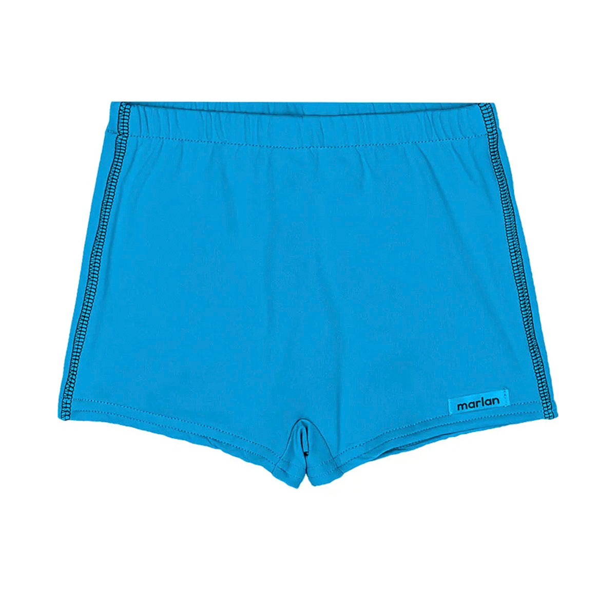 Sunga em Malha Com Proteção UV 50+ Azul - Marlan