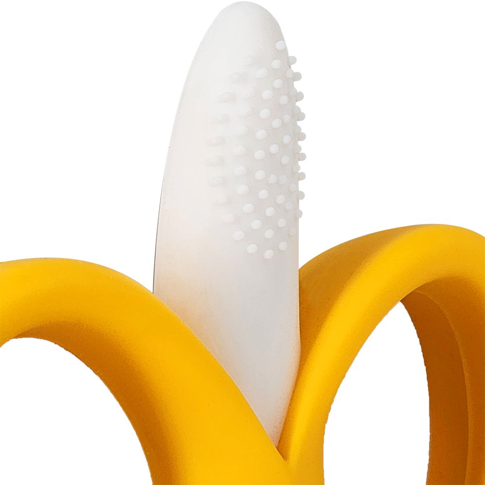Mordedor Bebê Massageador de Gengiva Banana - Buba