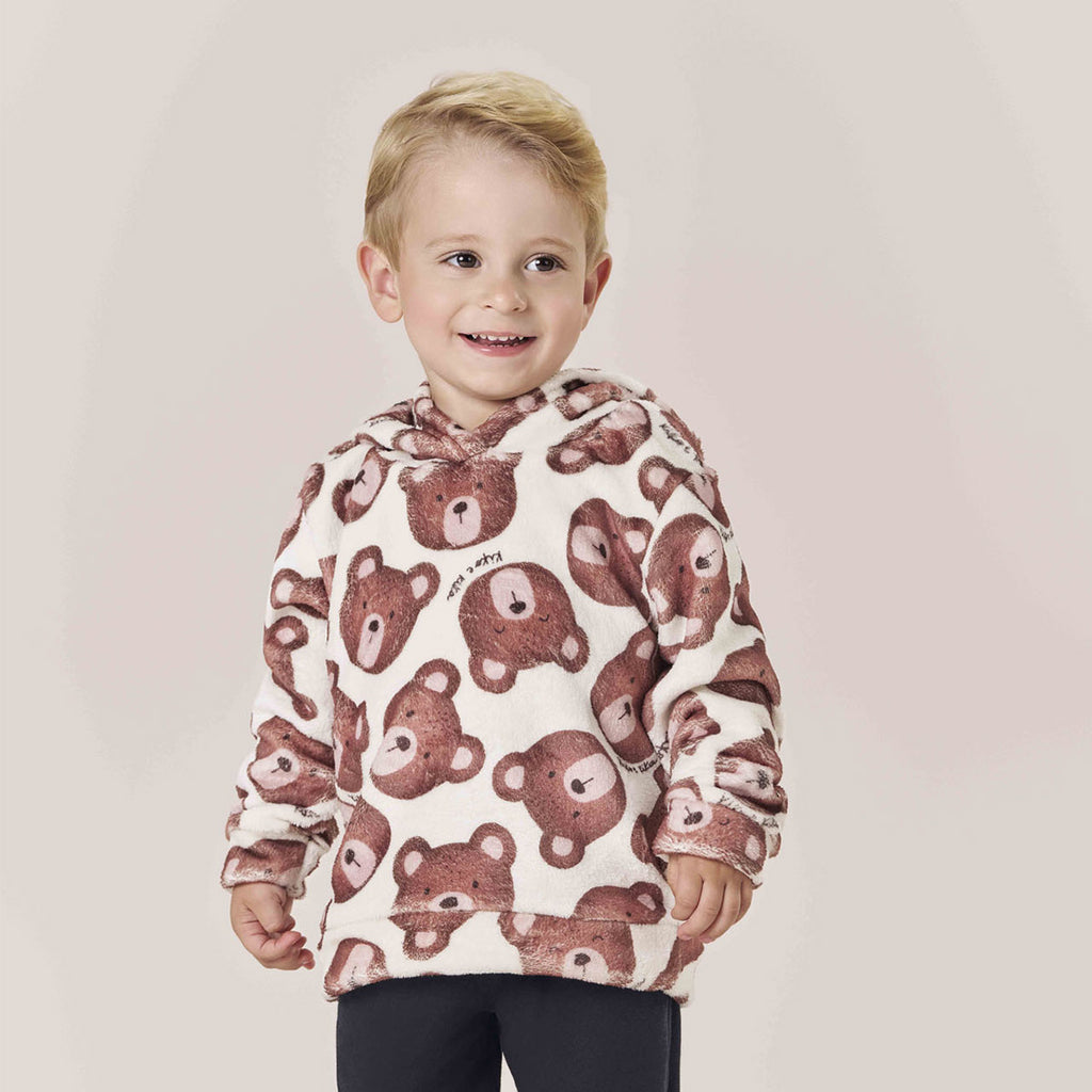 Conjunto Menino Blusão Fleece e Calça Moletom - Kiko e Kika