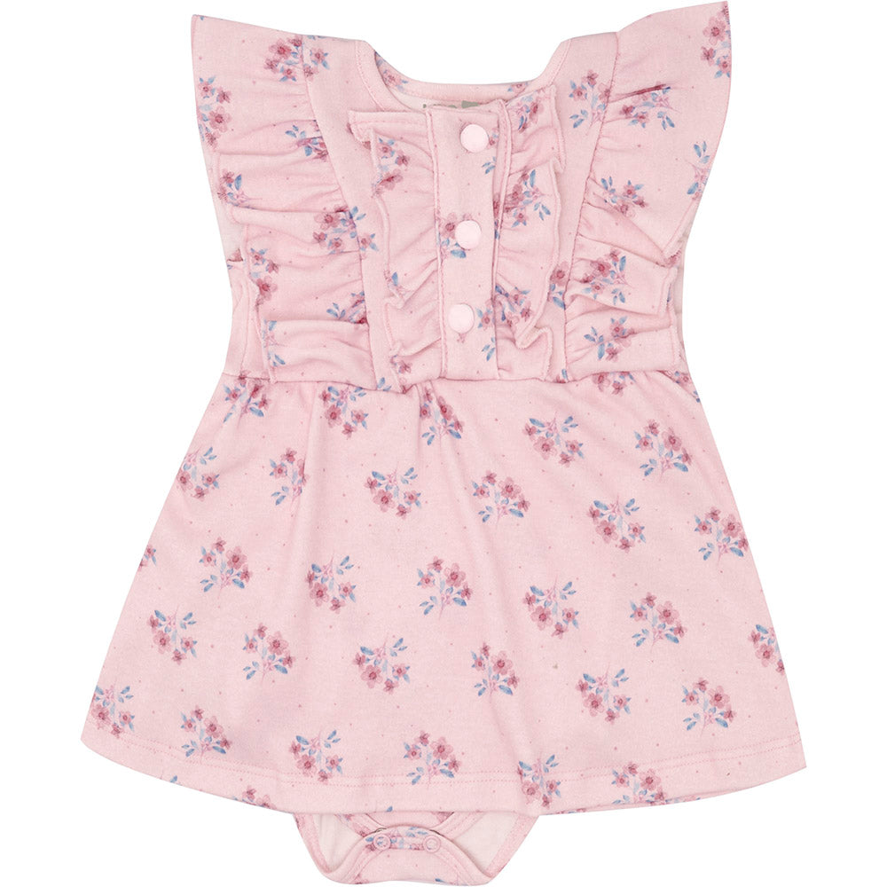 Vestido Bebê Menina Flores - Kiko Baby