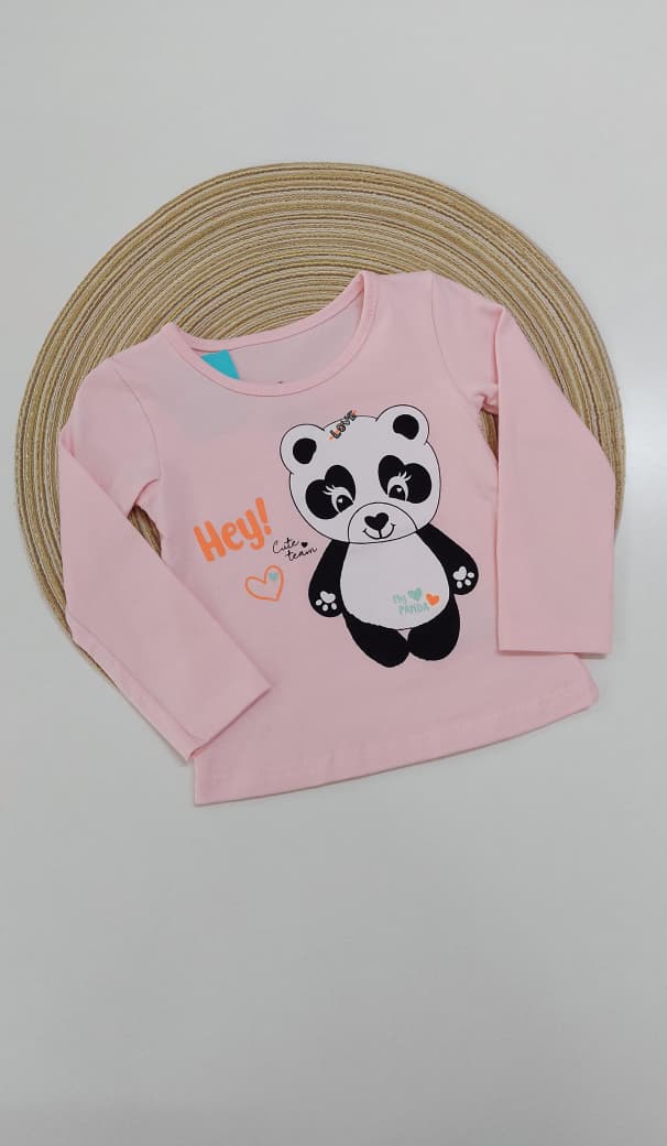 Blusa em Cotton Leve Panda - Elian