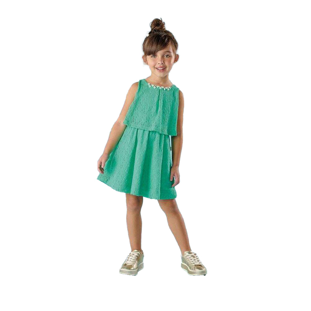 Vestido Verde em Renda - Kiki Xodó