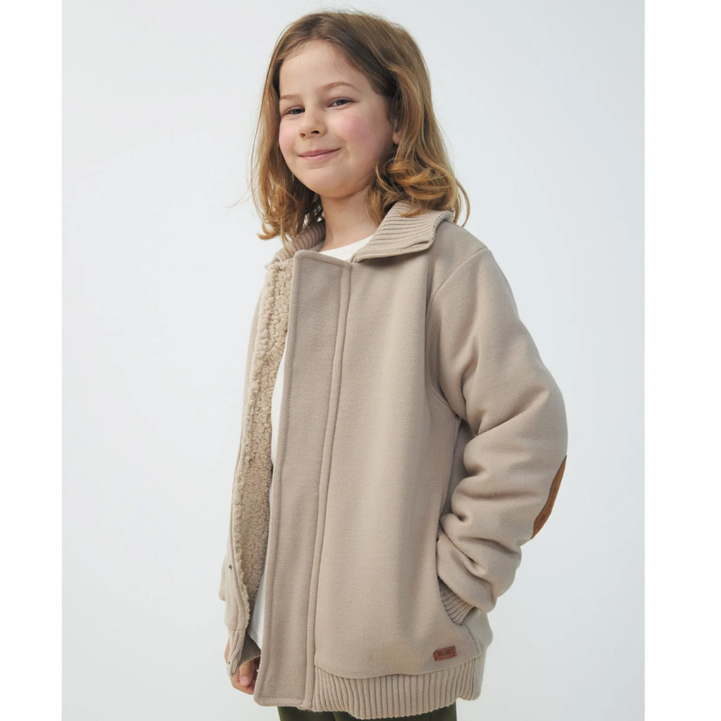 Casaco Infantil Menino Forrado Gola Gaita - Bebelândia